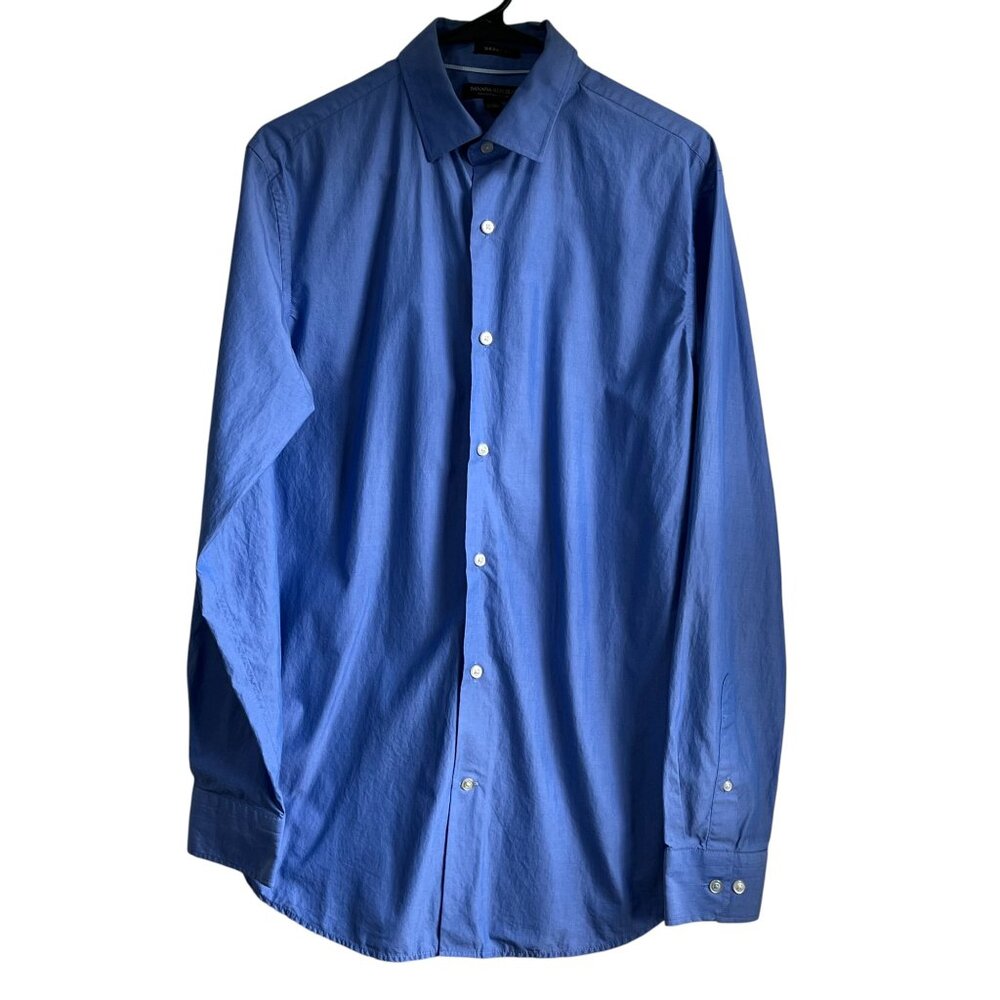 Banana Republic Supima Cotton Button Down Oxford Shirt Grant Fit Preppy Medium